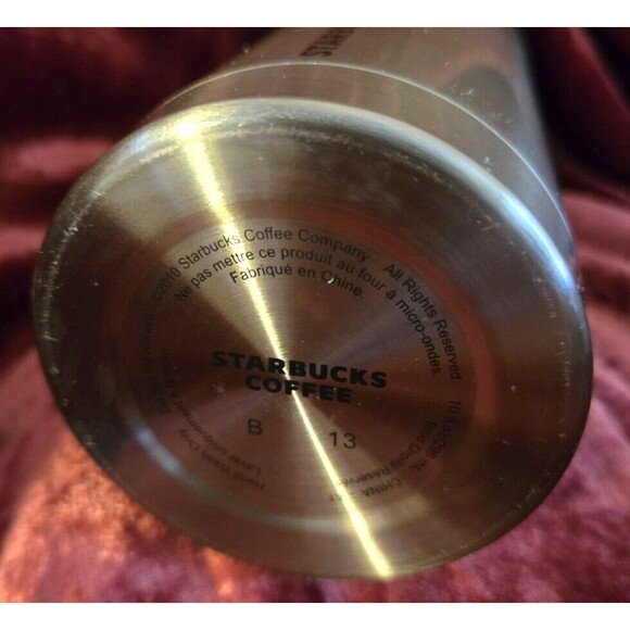 STARBUCKS Tumbler - Metallic Pink - 2010 - 10oz - Picture 3 of 7